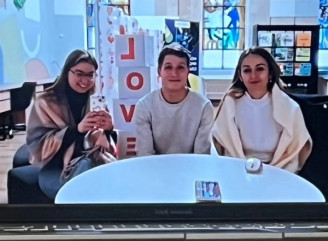 Молодь зі Славутича провела міжнародний телеміст з Австрією