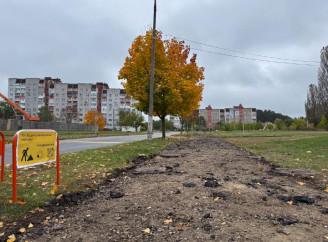 У Славутичі стартували роботи зі створення безбар’єрного маршруту