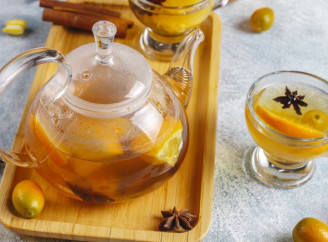Смажений чай із цитрусами та спеціями: аромат осені у вашій чашці