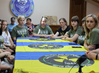У Києві відбулася зустріч з родинами полонених нацгвардійців, які захищали ЧАЕС