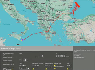 США поновили розвідувальні польоти над Чорним морем — Le Monde