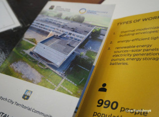 Славутич представив у Римі проєкт термомодернізації першої школи за стандартами ZEB