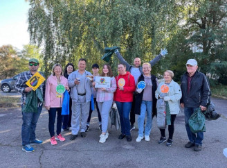 World Cleanup Day у Славутичі: місто приєдналося до світового екоруху