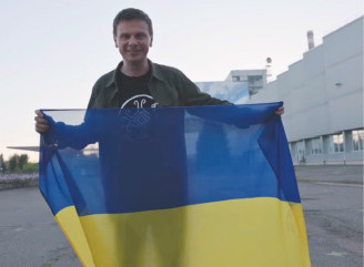 Дмитро Комаров відвідав ЧАЕС і привітав працівників з державними святами