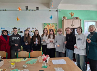 У Славутичі для учнів ліцею "Без меж" провели народознавчу годину до Великодня
