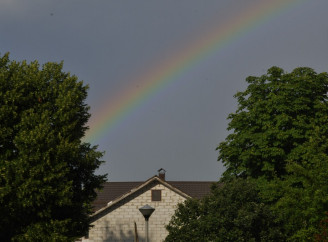 Веселка над Славутичем: липень між дощем і сонцем