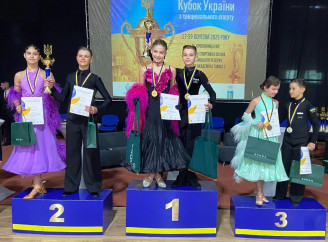 Танцюристи зі Славутича вибороли срібло на Кубку України