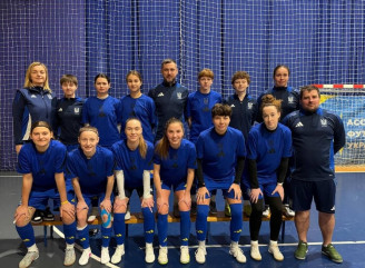 Футзалістки зі Славутича у складі збірної України готуються до матчів проти Франції