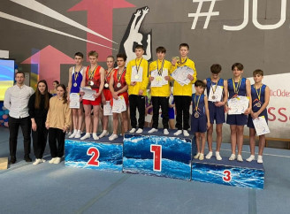 Славутицькі спортсмени вибороли перемогу на чемпіонаті України зі стрибків на батуті