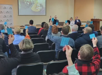 У Славутичі профспілка ЧАЕС відзвітувала про роботу за рік