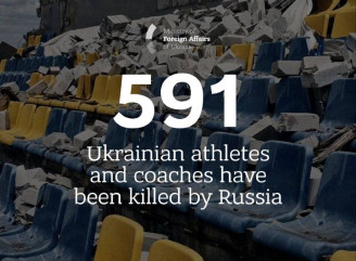 591 український спортсмен загинув від рук росії — дані МЗС до Міжнародного дня спорту