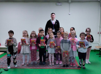 У Центрі розвитку дитини в Славутичі провели заняття з мінної безпеки для дітей