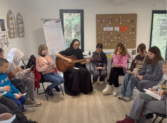 У Славутичі перед Днем української писемності лунає дитячий спів