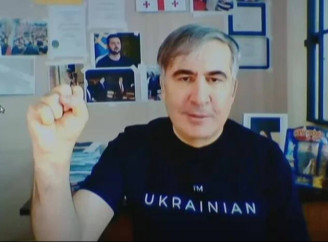 Міхеіл Саакашвілі звернувся до Зеленського з проханням внести його до списку цивільних полонених