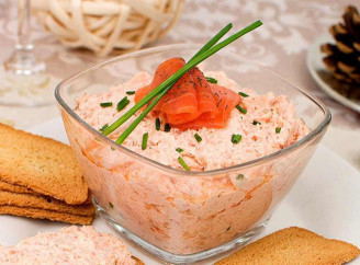 Паштет із лосося з апельсиновим маслом — ідеальна закуска до вина