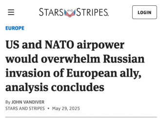 США готуються до можливого повітряного конфлікту з росією над Європою — аналітики RAND змоделювали сценарій