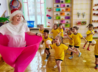 У Центрі розвитку дитини Славутича провели спортивну розвагу «Bye-Bye, Winter»