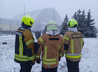 Наслідки удару по ЧАЕС: ліквідаційні роботи тривають