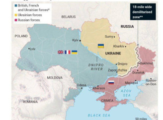 «Післявоєнна мапа» України: генерал Кіт Келлог пропонує віддати Схід і Південь росії