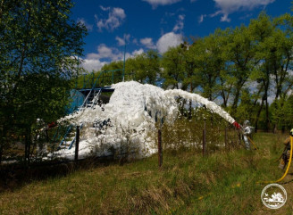 У зоні відчуження провели навчання з гасіння лісових пожеж