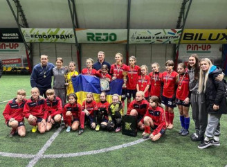 Жіноча команда "Олімп" зі Славутича стала чемпіонкою Київської області з футзалу