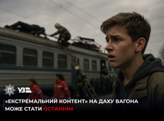 Ювенальна поліція і Укрзалізниця запустили кампанію проти зачепінгу