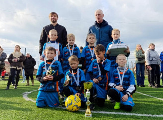 «Бронза» для Славутича: юні футболісти вибороли третє місце на турнірі в Менi