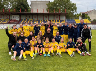 Федосенко Мілана з ЖФК «Олімп» Славутич забила дебютний гол за збірну України U-16