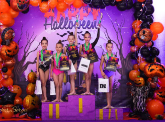 Славутицькі гімнастки здобули перемоги на турнірі «Halloween Cup» у Березані