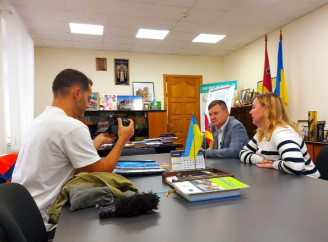 Славутич відвідали представники Франції для підготовки репортажу