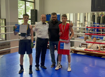 Юні спортсмени зі Славутича взяли участь у чемпіонаті з боксу