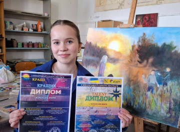 Учениця школи мистецтв зі Славутича здобула Гран-прі та І премію на міжнародних конкурсах