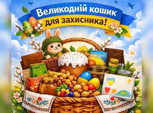 У Славутичі збирають великодні кошики для військових фото