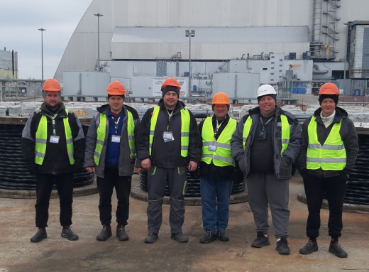 На ЧАЕС почали монтаж сонячної електростанції: що вже зробили на майданчику фото