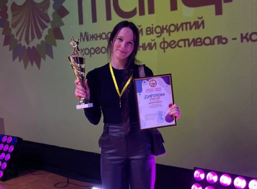 Вихованка «ШоуDance» Дарина Савчук виборола Гран-прі на фестивалі «Свято Танцю» фото Вихованка «ШоуDance» Дарина Савчук виборола Гран-прі на фестивалі «Свято Танцю» фото