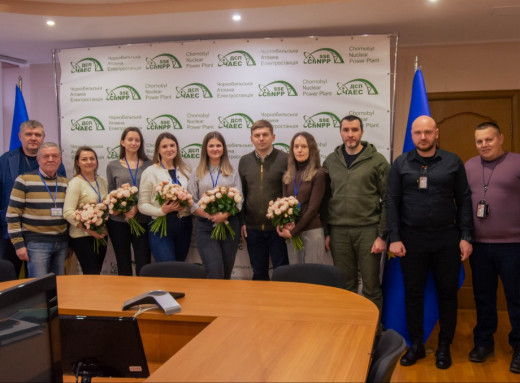 На ЧАЕС відзначили фахівців і військових, які відповідають за фізичний захист станції фото
