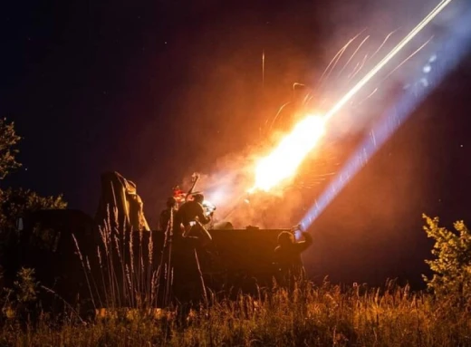 Нічний бій над Чернігівщиною: Українські сили збили 11 «шахедів» фото