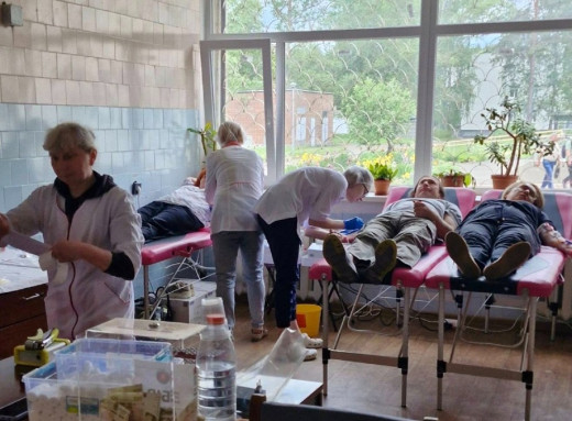 Фронт підтримки ЗСУ: у Славутичі пройшов День донора фото