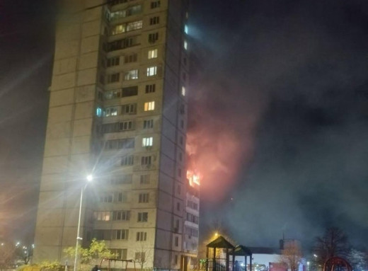 У Києві дрон «Шахед» зруйнував будинок, де мешкали колишні працівники ЧАЕС: померла вдова Валерія Ходемчука фото