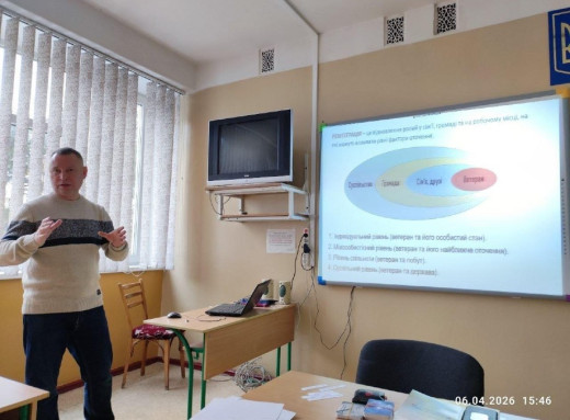 У Славутичі для педагогів провели тренінг про підтримку дітей із родин ветеранів фото