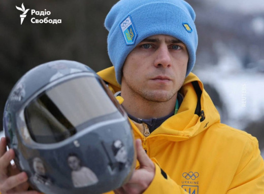 Гераскевич прокоментував дискваліфікацію на Олімпіаді через шолом із пам’яттю про загиблих спортсменів фото