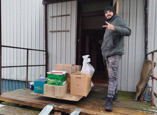 Організація молоді ППО ЧАЕС передала кошти від збору макулатури на допомогу захиснику «Пісочку» фото