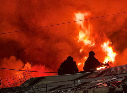 Вночі росіяни масовано атакували Київ та Одесу фото Вночі росіяни масовано атакували Київ та Одесу фото