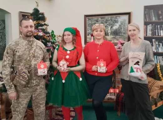 У Славутичі дітям родин Захисників подарували зимову казку напередодні свят фото