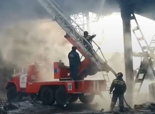 Знову горить: У російському місті Шагонар стався вибух на місцевій ТЕЦ фото