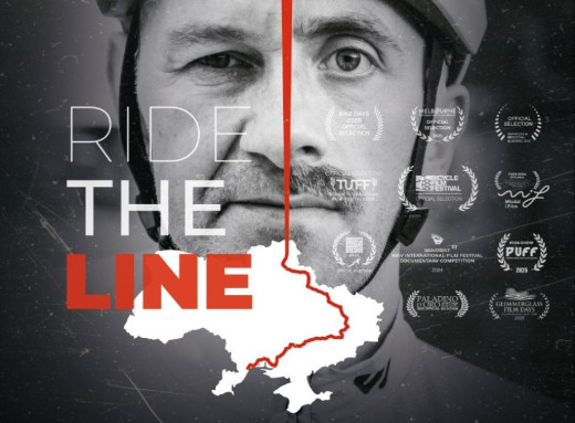 У Славутичі покажуть документальний фільм RIDE THE LINE про подорож уздовж лінії фронту фото