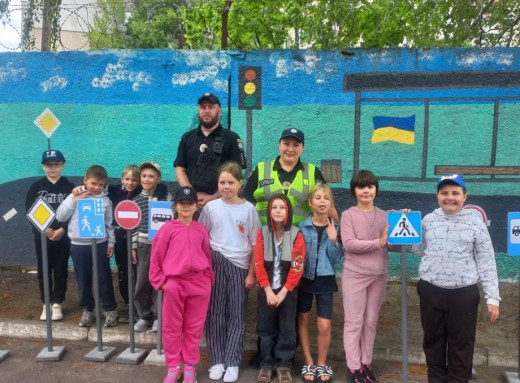 Безпека на дорозі: поліцейські Київщини зустрілися зі школярами Вишгородщини фото