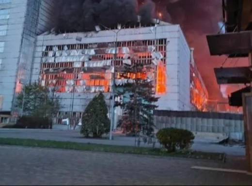  Під час ранкового обстрілу повністю зруйновано Трипільську ТЕС на Київщині фото