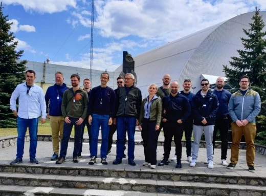 Візит Німецької делегації на Чорнобильську АЕС: Обговорення співпраці та підтримки фото