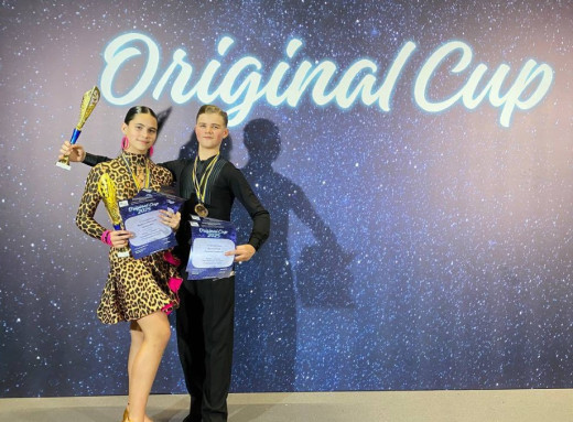 Славутицькі танцівники Іван та Анастасія відзначилися на “Original Cup 2025”  фото